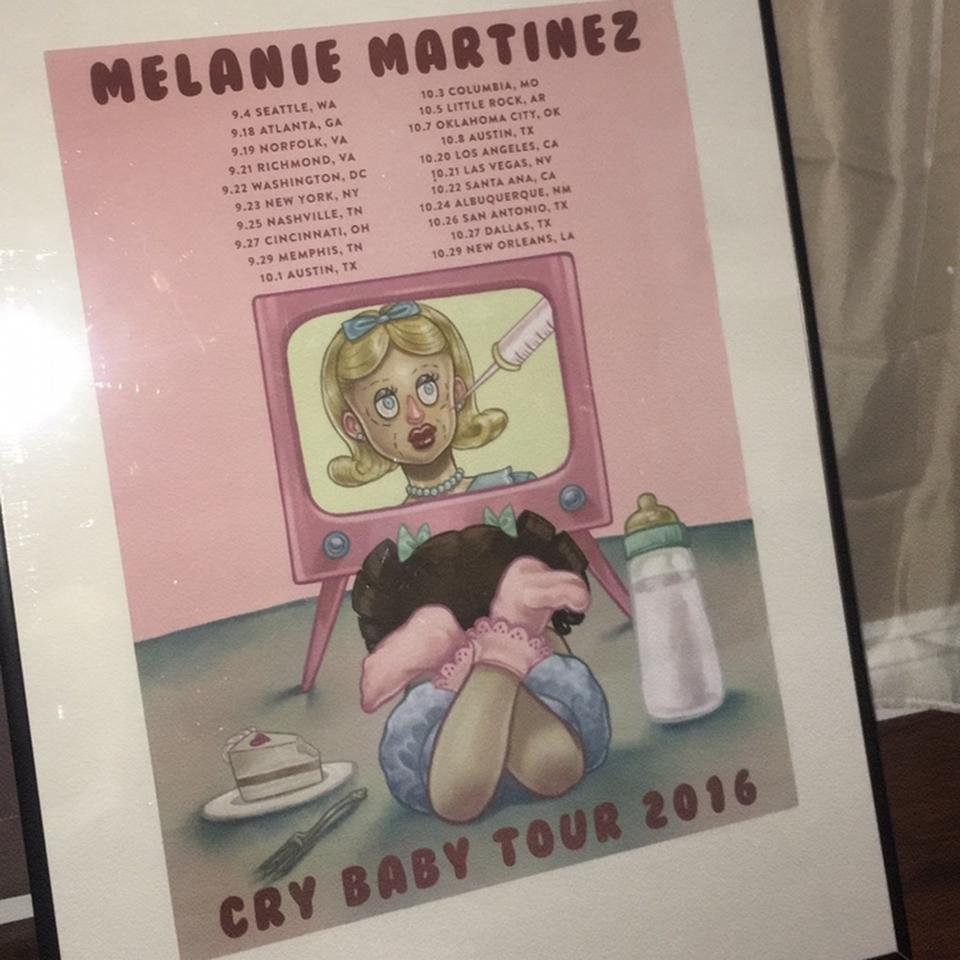 Authentic Melanie Martinez Cry baby tour Poster deals 2016