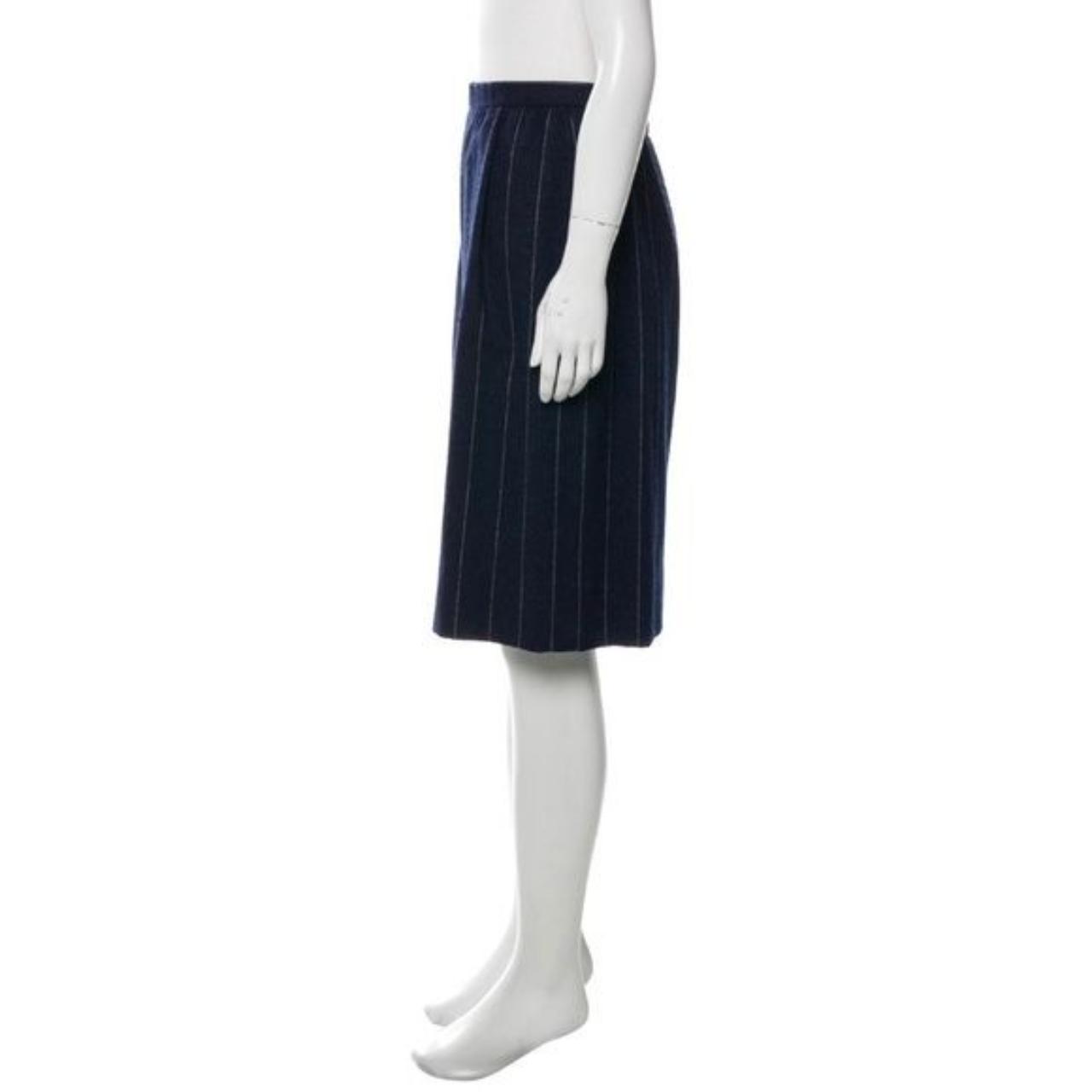 Product Image 4 - 100% Blue Wool Striped Vintage