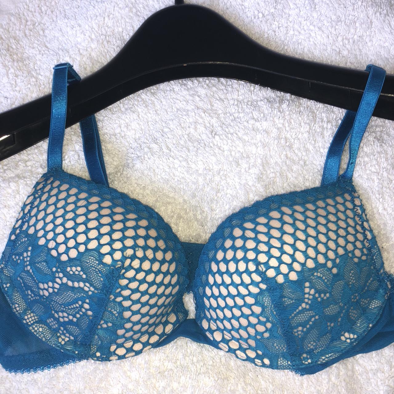 Ann summers blue and nude bra. Size 32a. Never been... - Depop