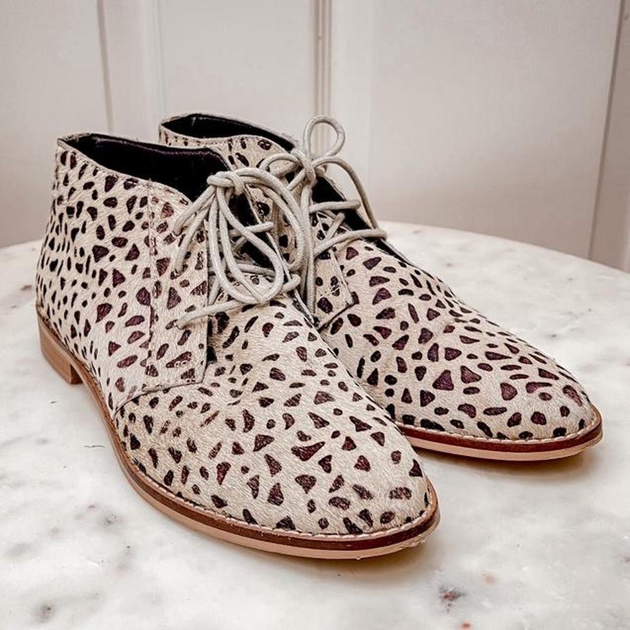 ASOS lace up leopard brogues. They’re kind of like a... - Depop