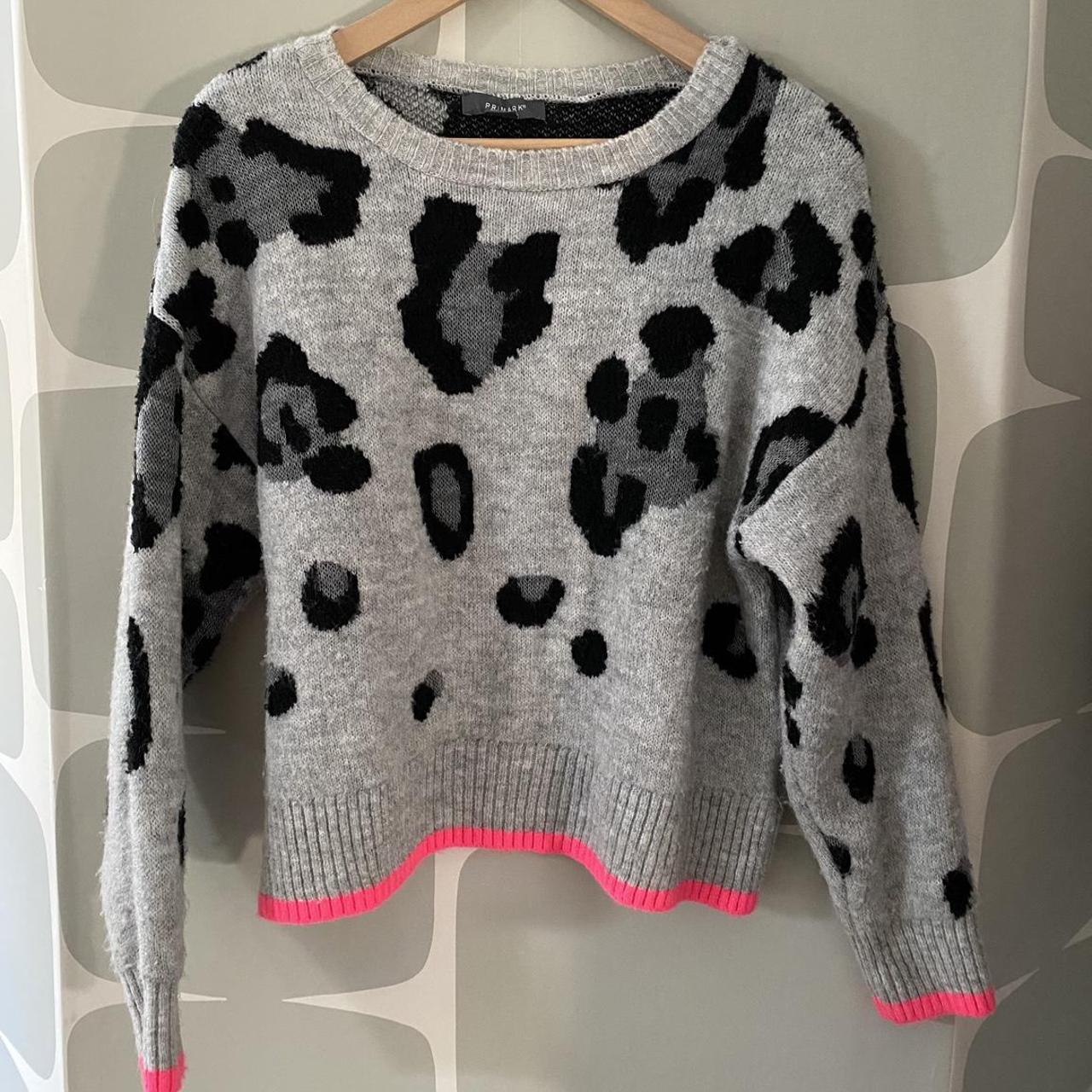 primark leopard jumper