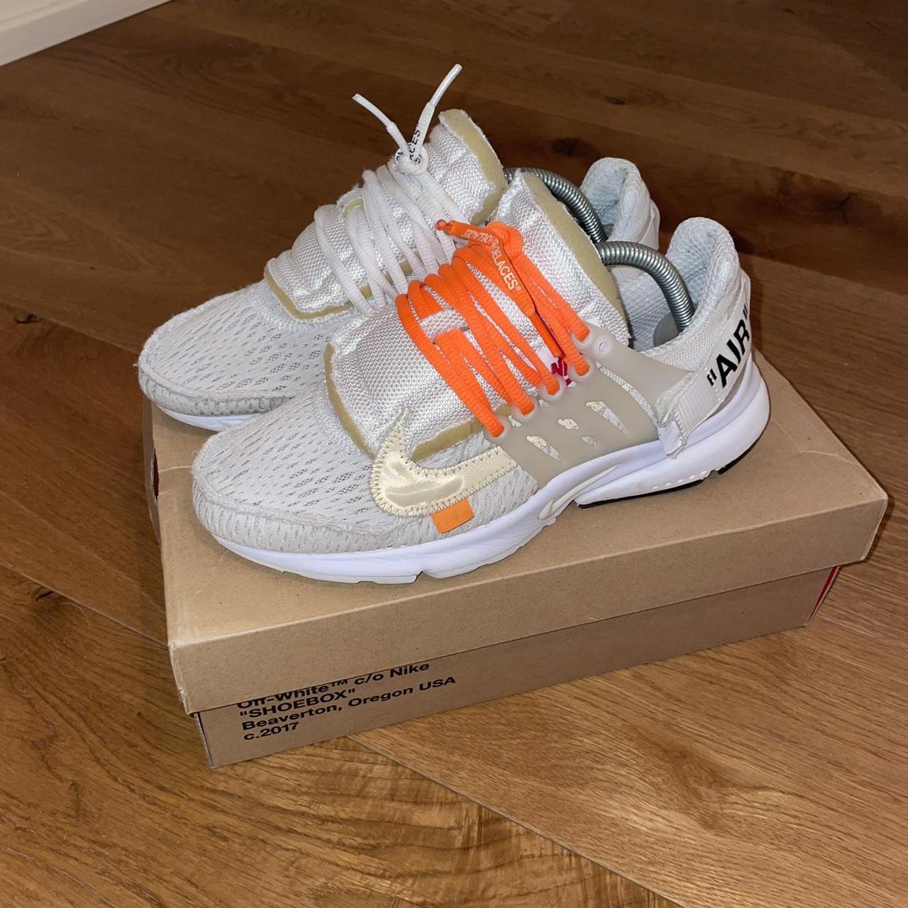 off white presto size