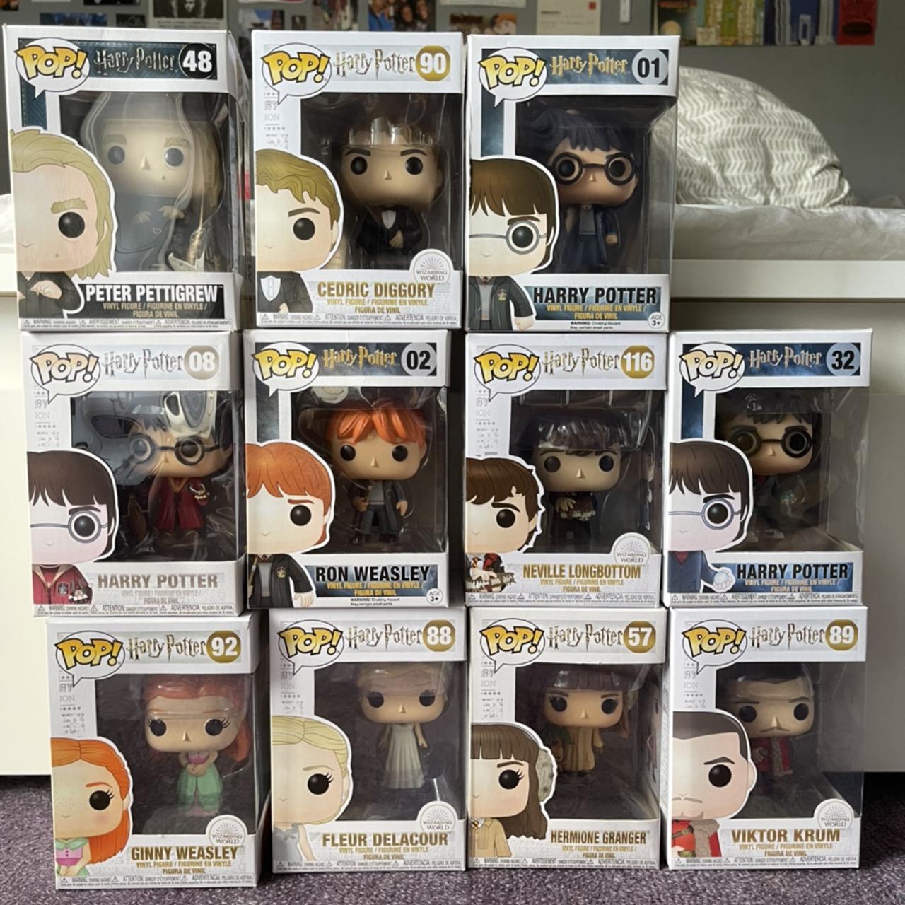 HARRY POTTER FUNKO POPS. never taken the pops out... - Depop