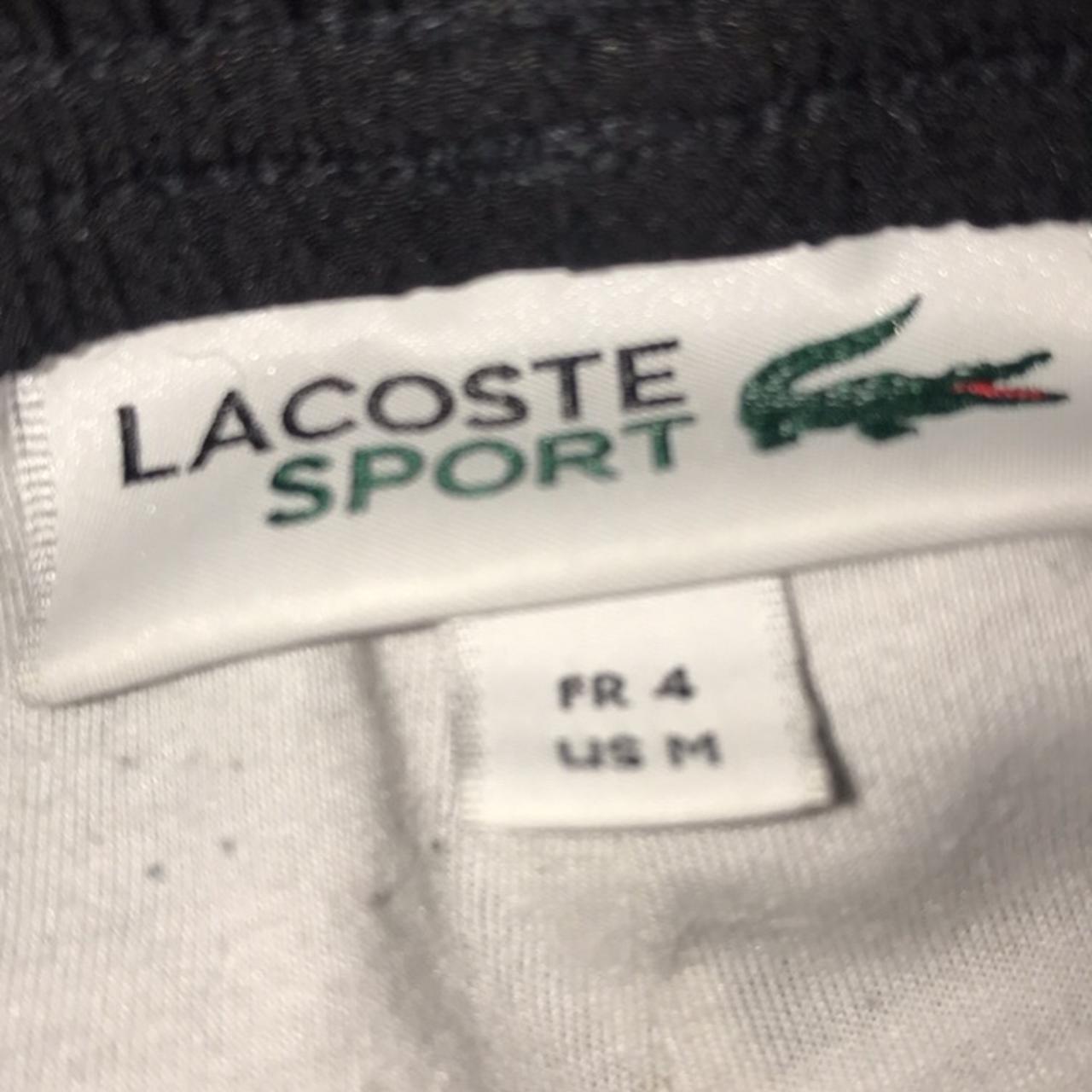 Black pair of Lacoste baggies worn once but don’t... - Depop