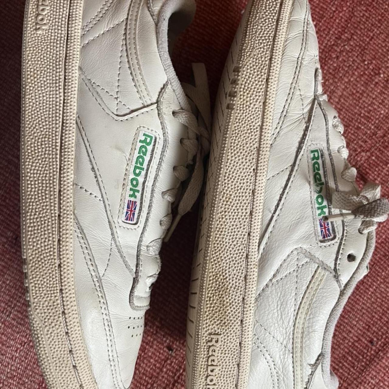 Club C 85 vintage size 5 - good condition Chalk /... - Depop