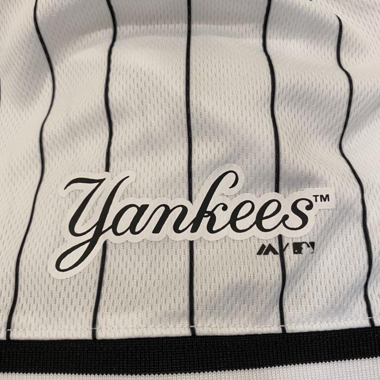 True Fan New York Yankees Jersey Mesh Size XL - Depop