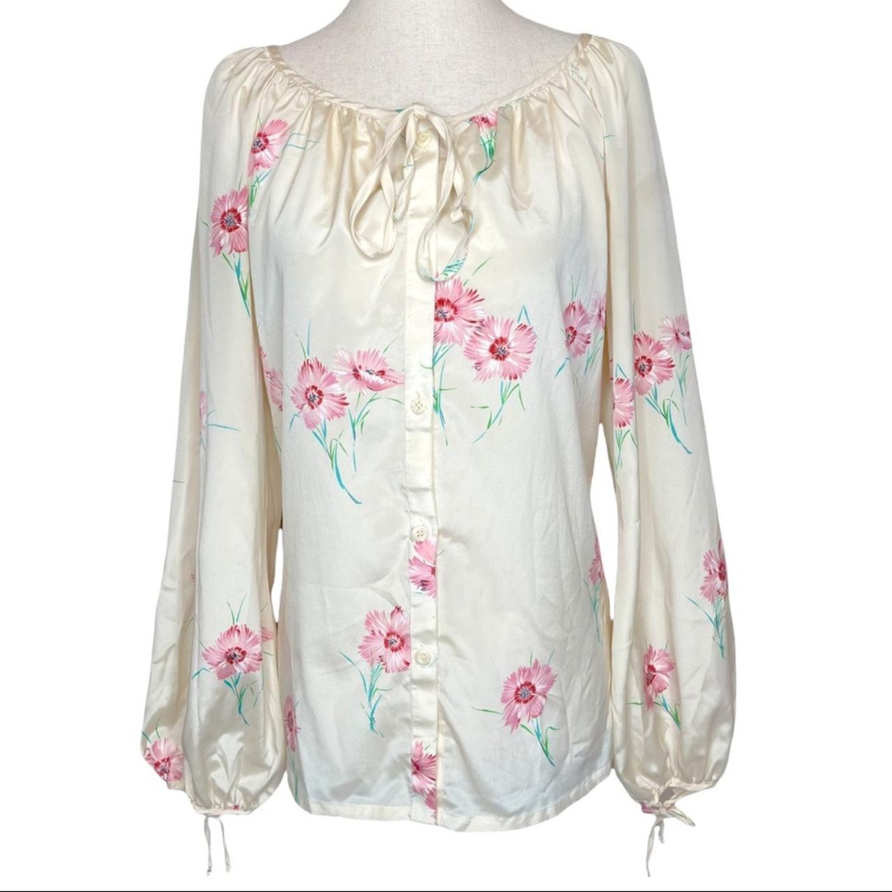 Product Image 1 - Vintage 70s Floral Balloon Sleeve