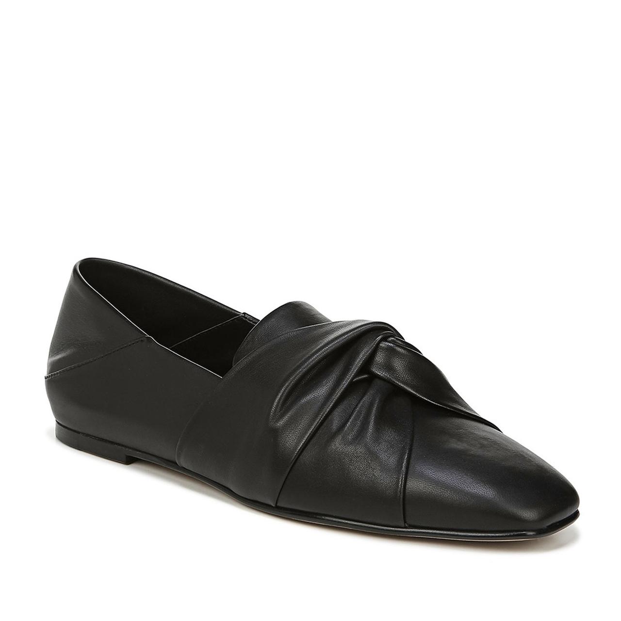 Vince Women's Black Loafers Depop