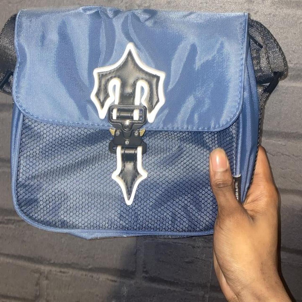 Trapstar irognate bag navy blue Depop
