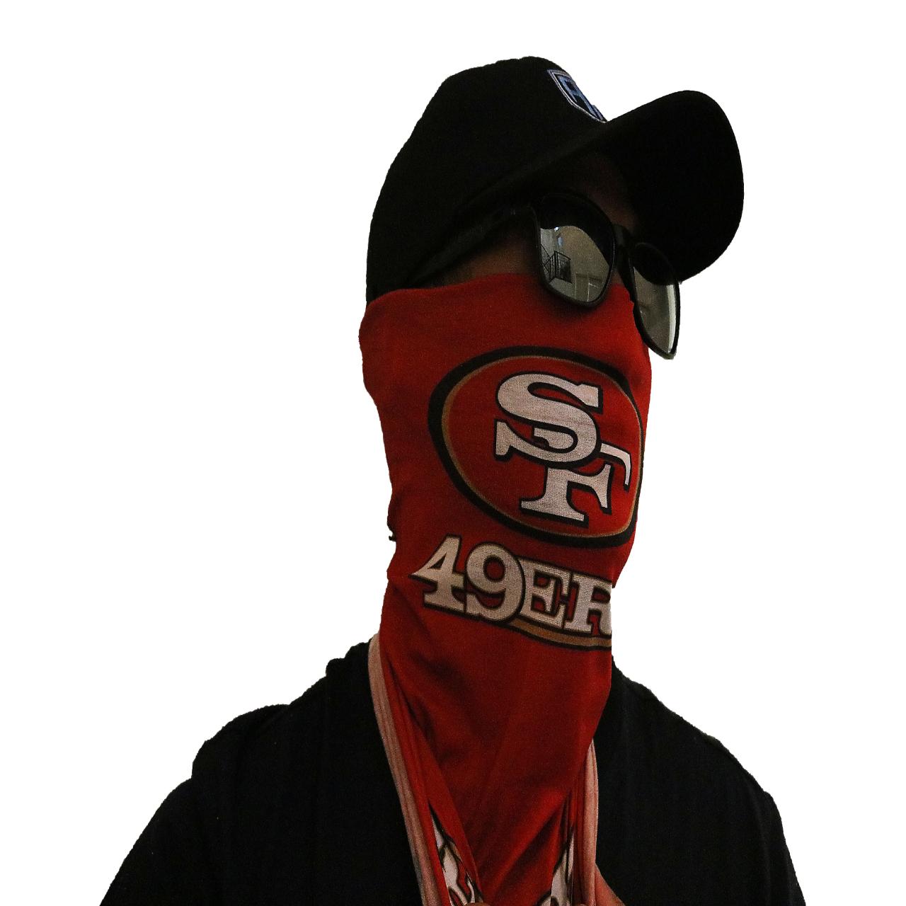 49ers gaiter mask