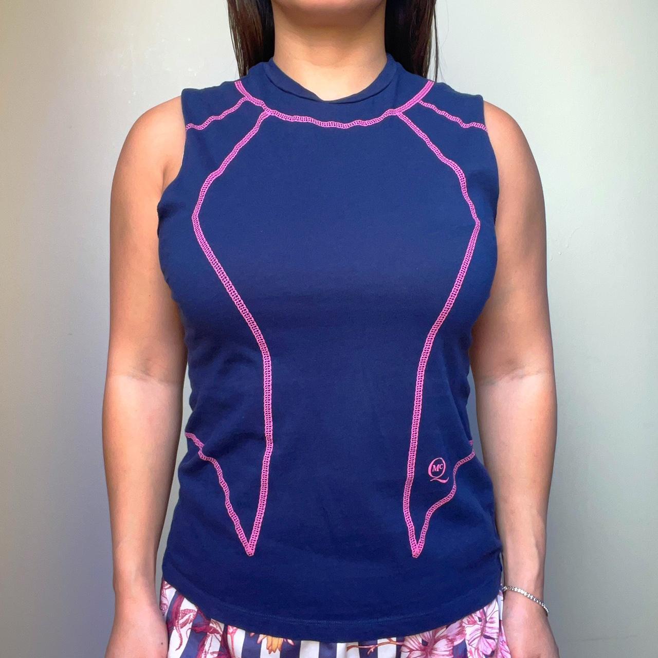 McQ Alexander McQueen Women's Blue Vest