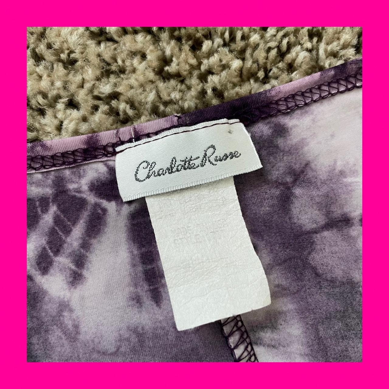 Y2K Vintage Charlotte Russe Cowl Neck Tank... - Depop