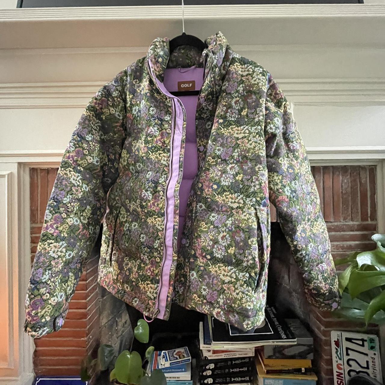 Purple Lily Golf Wang Puffer jacket, This iconic...
