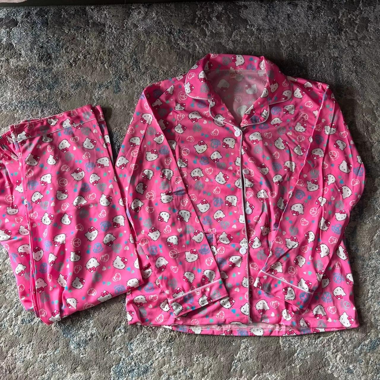 Hello kitty jammies 💞 9/10 condition super... Depop
