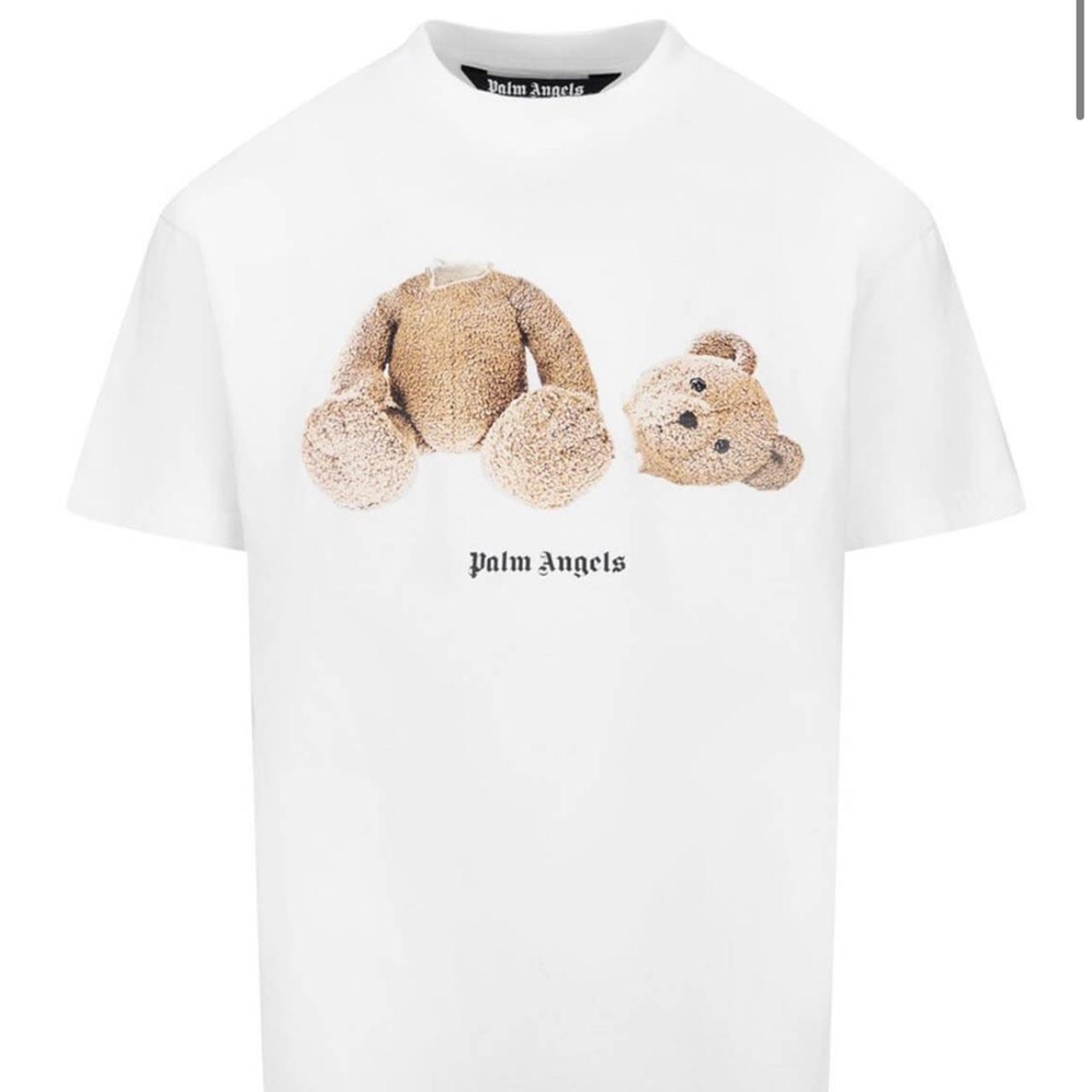 【関税＆送料込み】Palm Angels Bear T-Shirt Palm Angels Bear In Mind Cotton T-Shirt | Saks Fifth Avenue