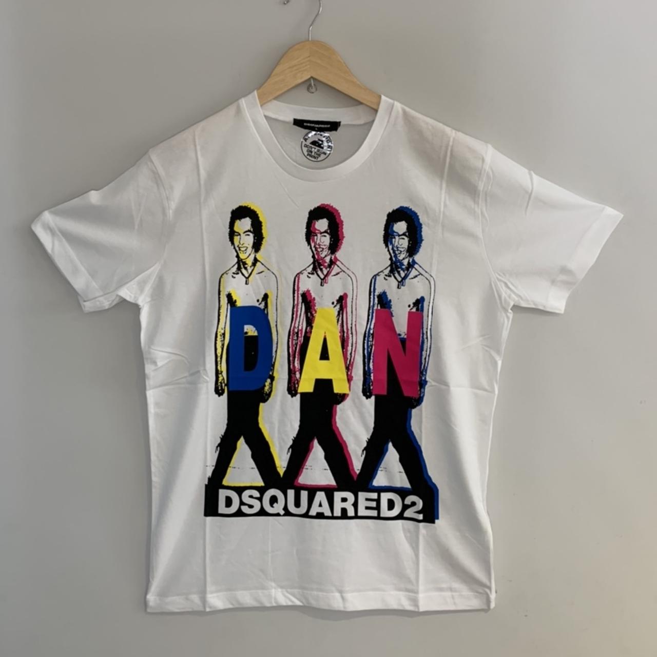 Mens dsquared t outlet shirt