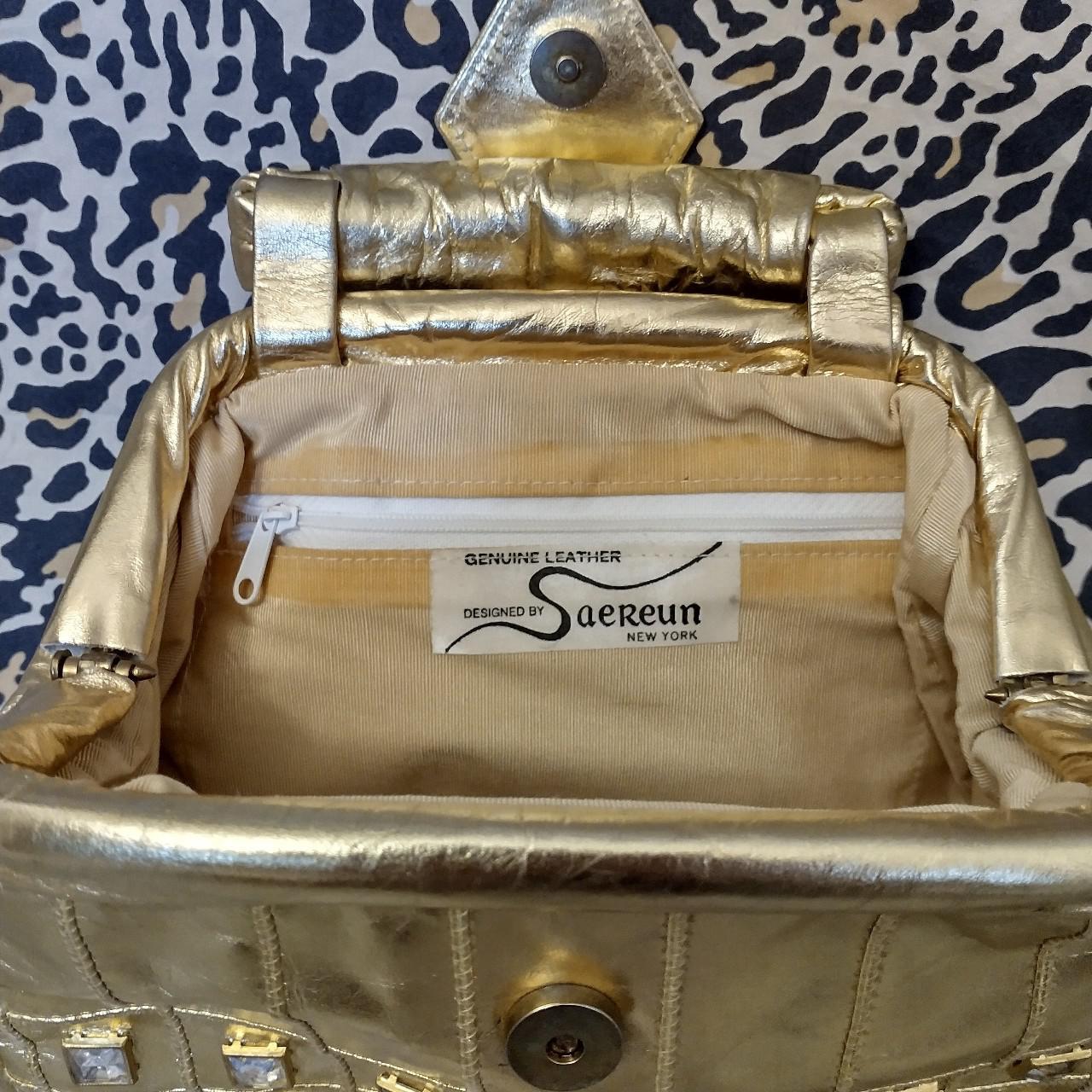 American Vintage Women's Gold and Silver Bag (3)