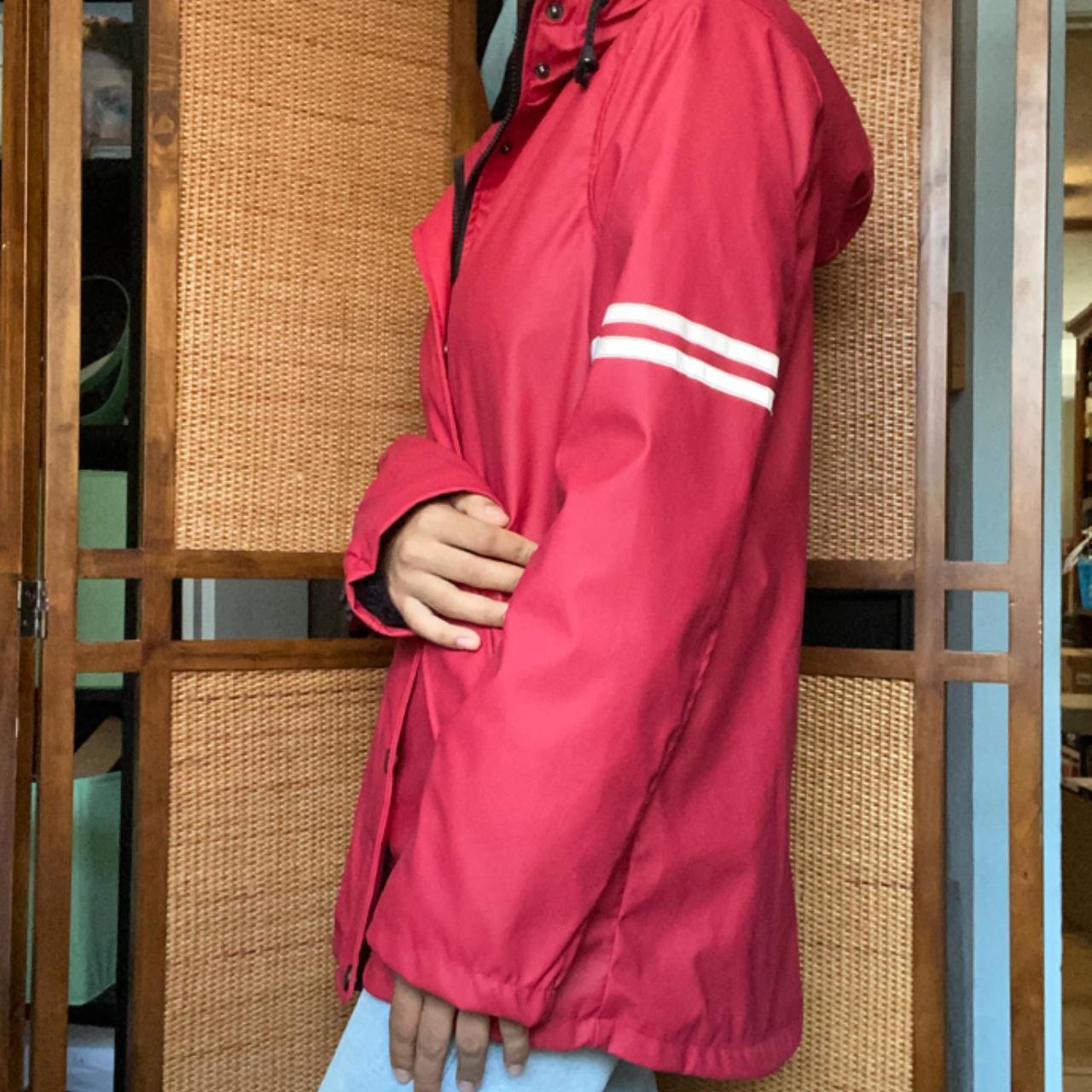 Women's fleece lined rain coat size M never worn... Depop