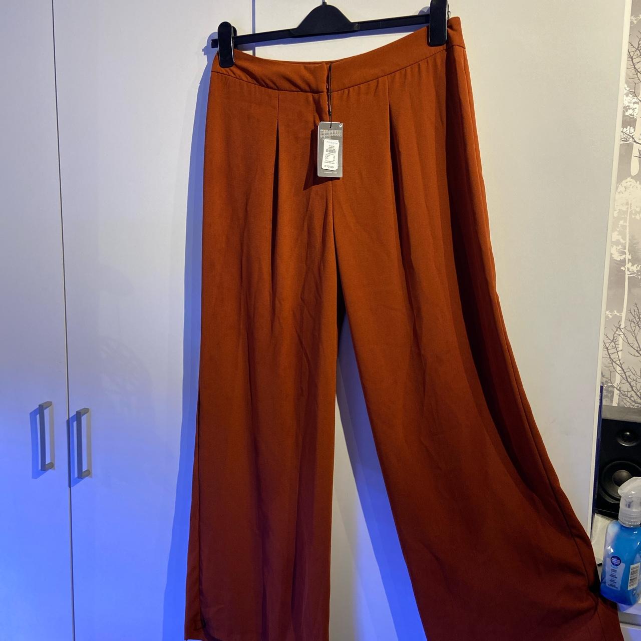 Orange hot sale trousers primark