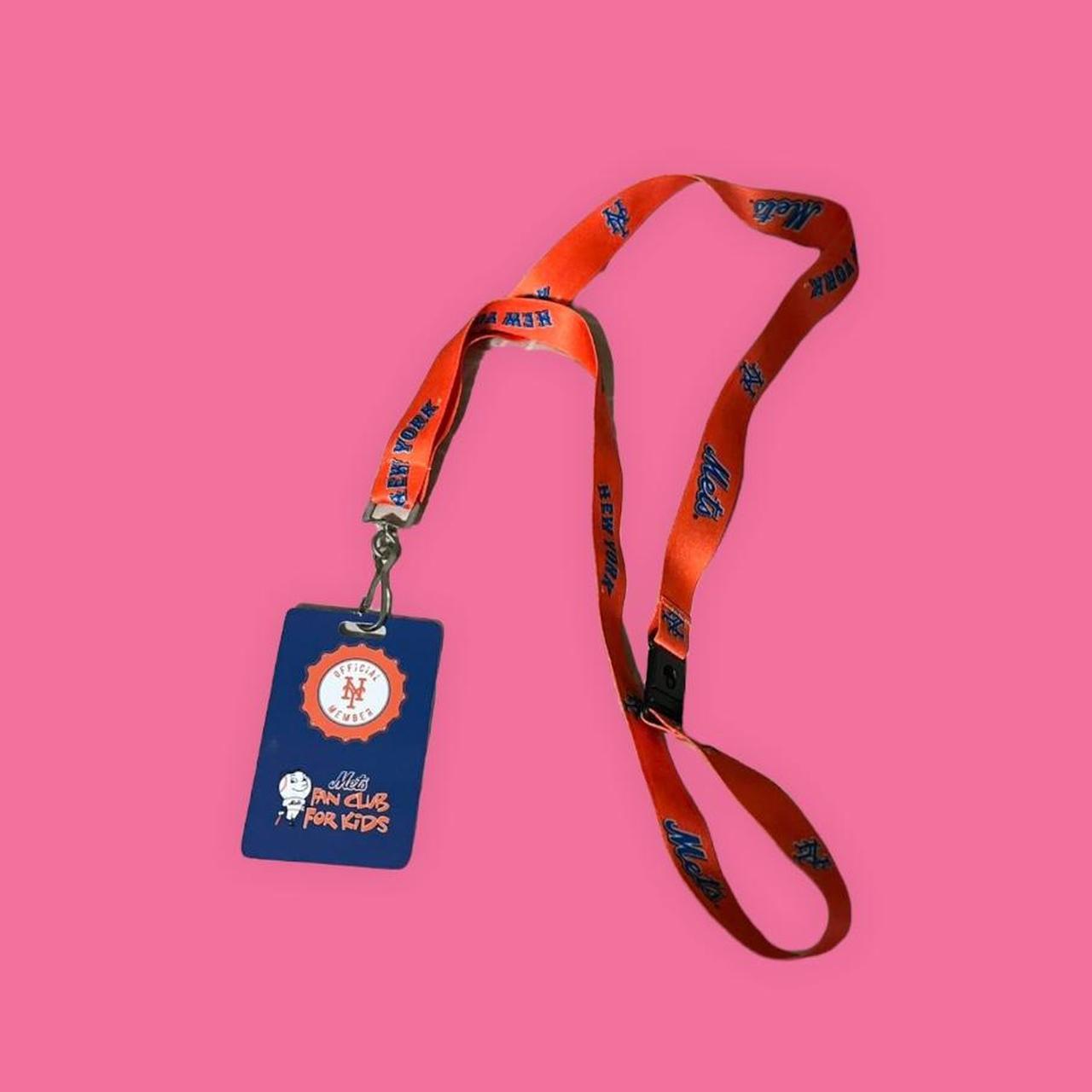 New York Mets Pink Lanyard