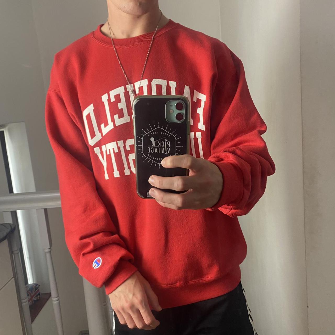 vintage fairfield university sweatshirt