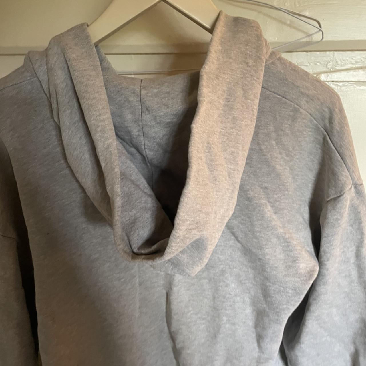 Grey Ralph Lauren hoodie Size medium Worn but in... - Depop