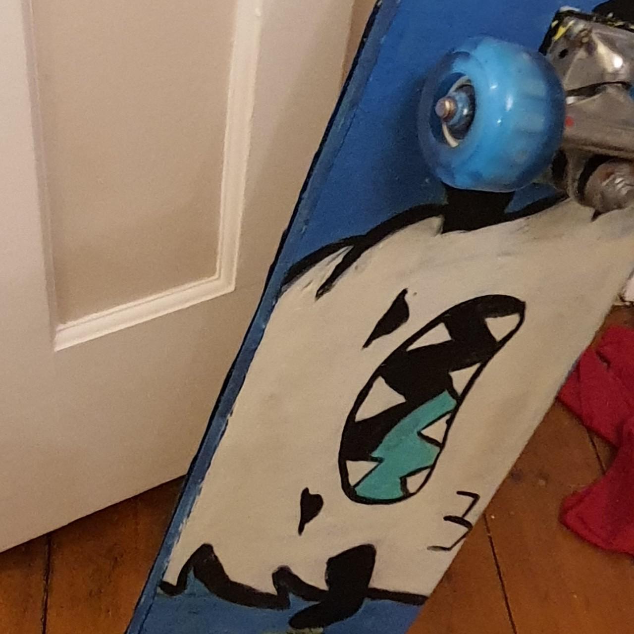 Sk8 the infinity Langa skateboard. Handpainted. Not... - Depop