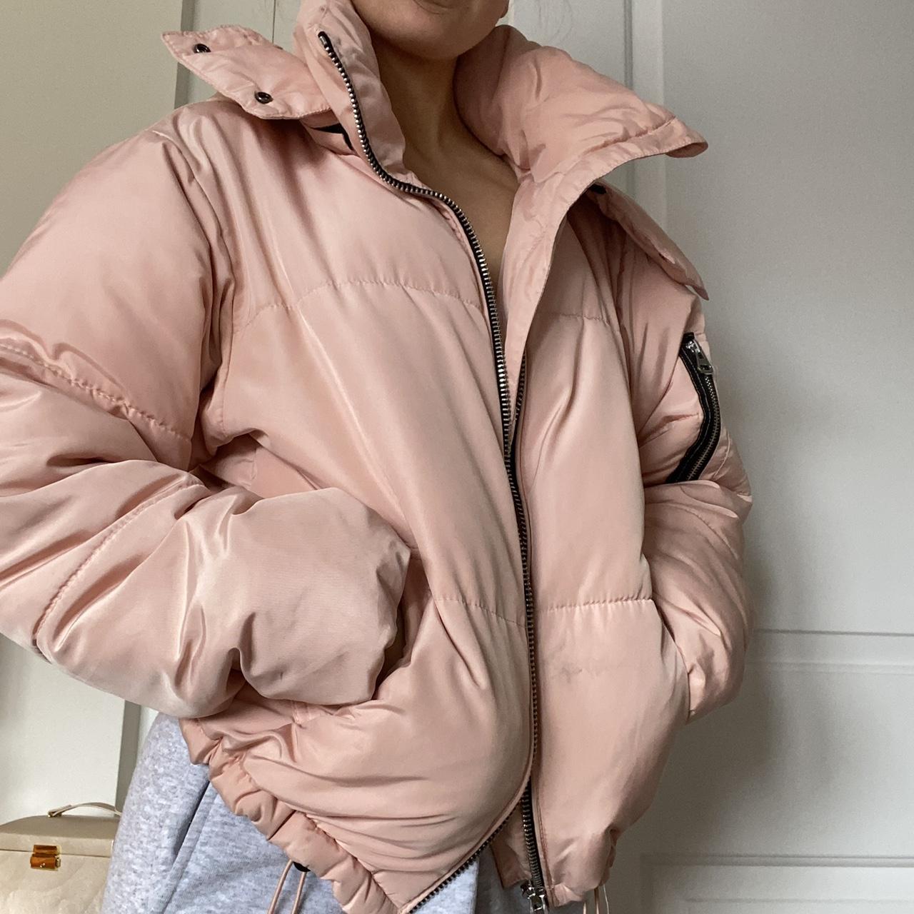 Pimkie pink puffer jacket