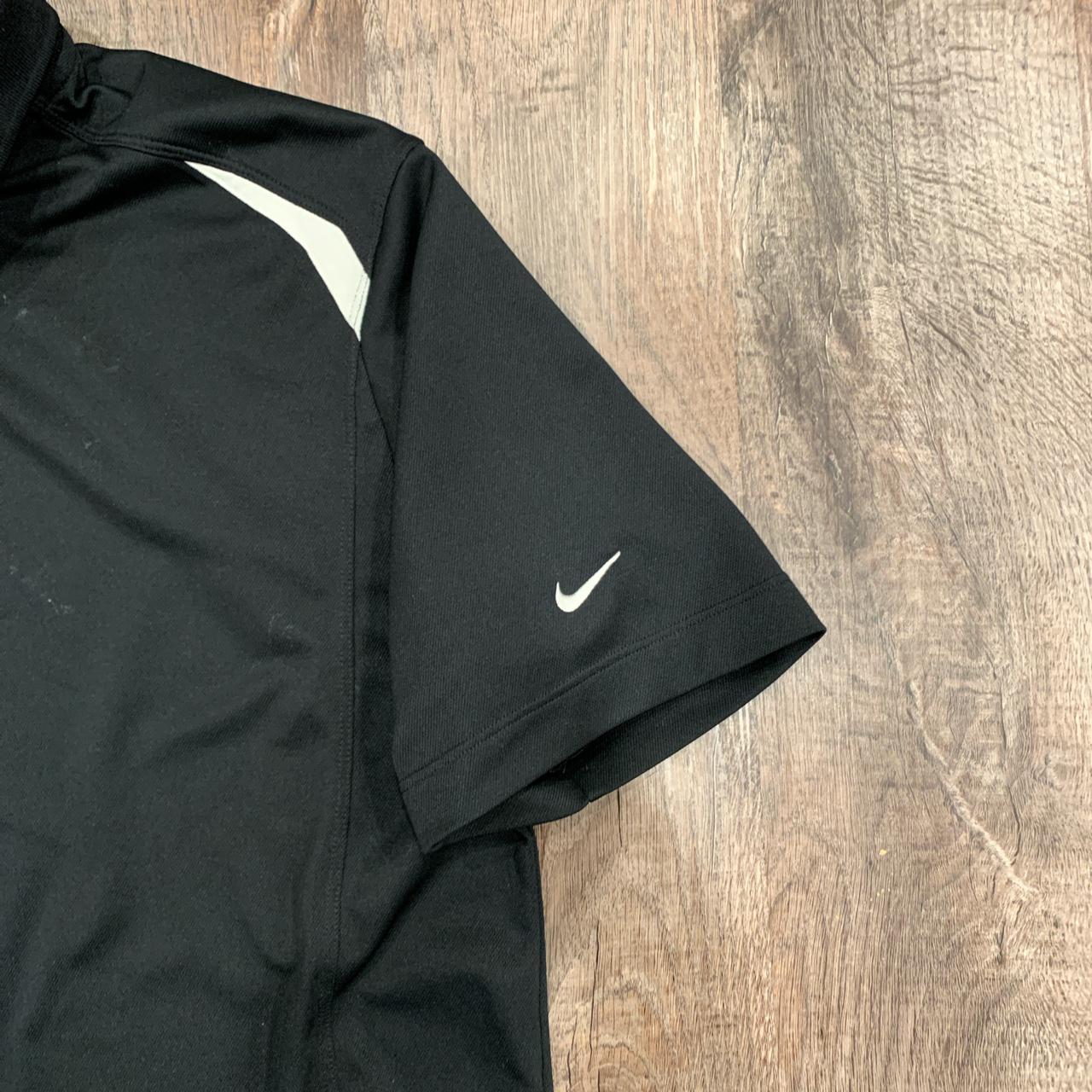 Nike Men's Black and White Polo-shirts (3)