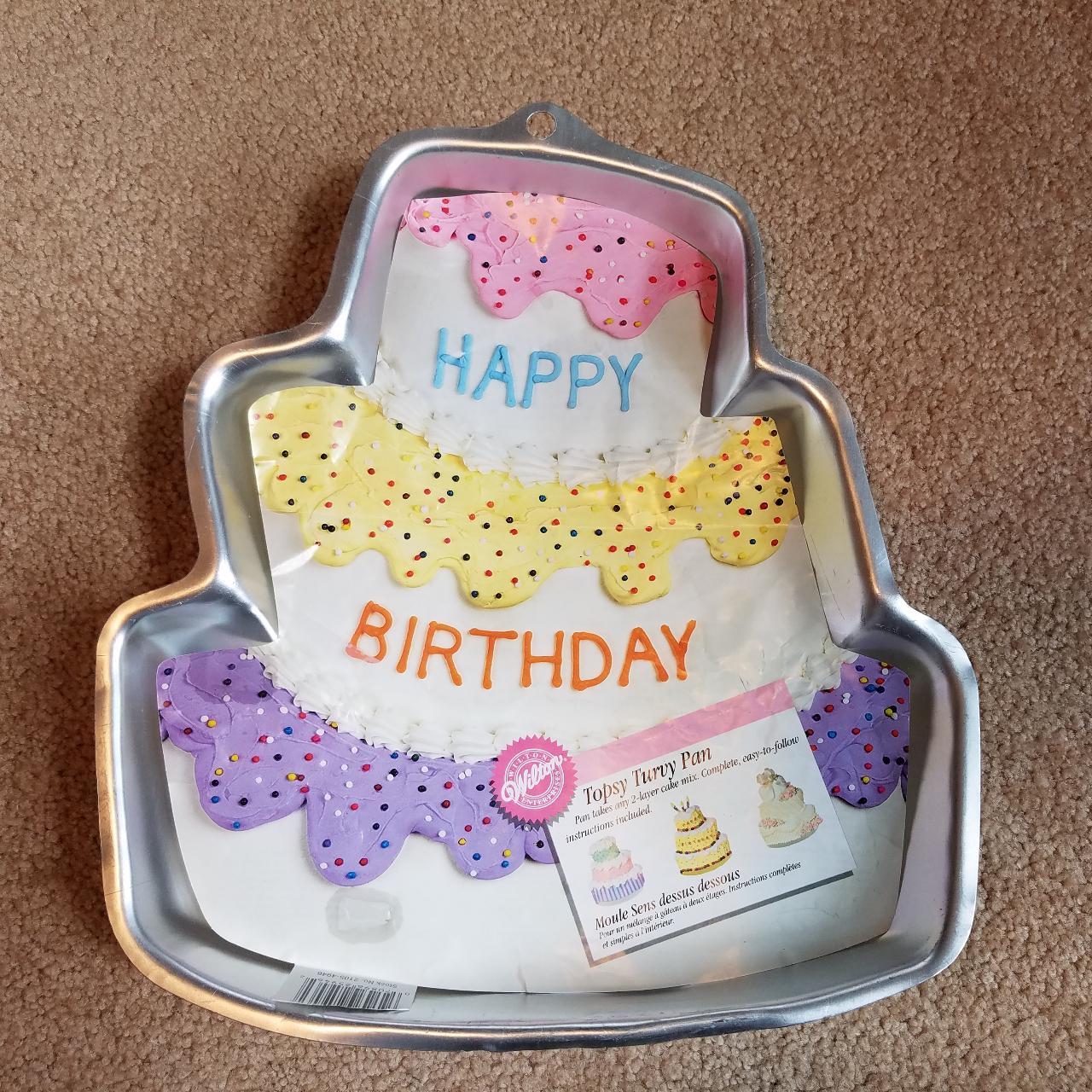Cake pan storage - wilton cake pan - decorative cake pan - storage