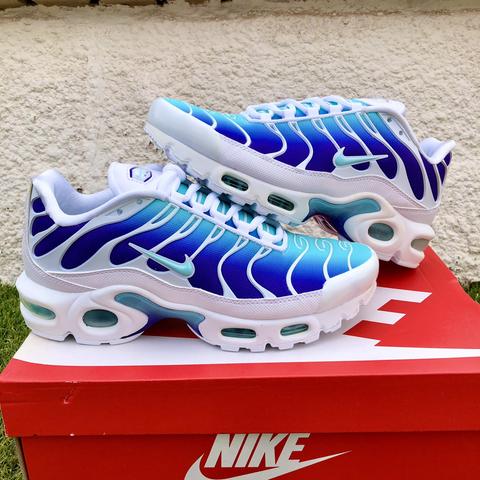 Nike Air Max Plus TN SE Bleached Aqua Tuned Depop