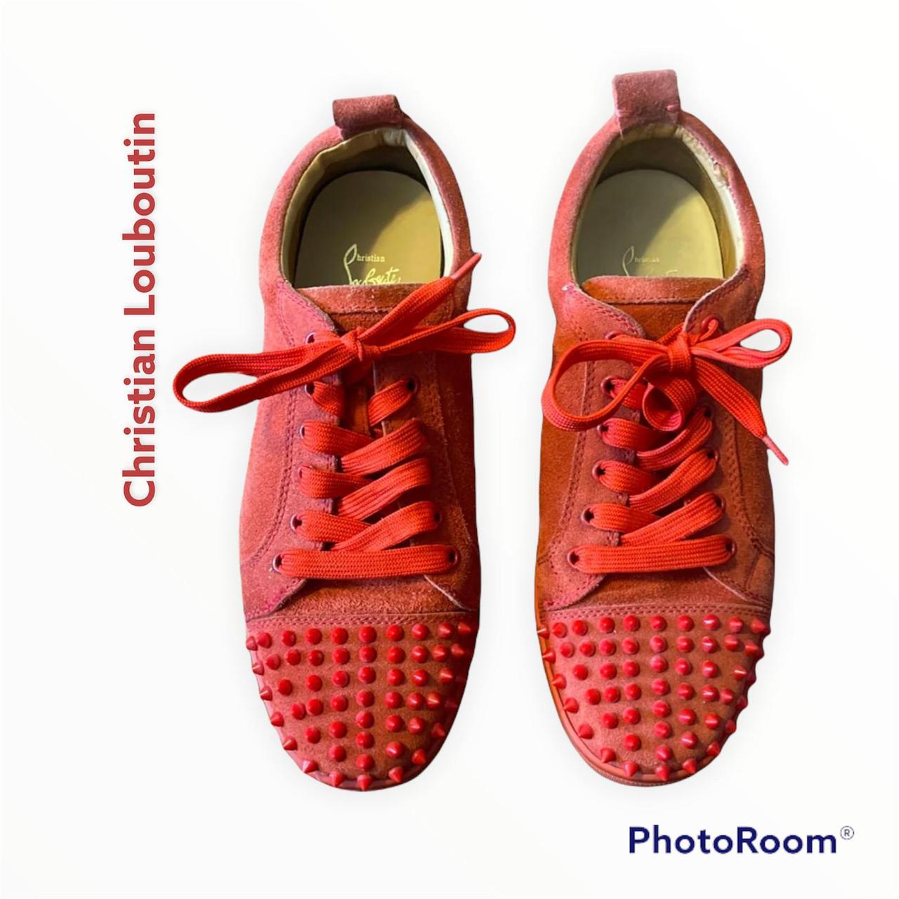 Brand new red bottom sneakers - Depop