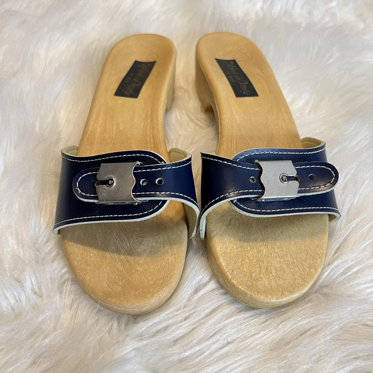 Made in Italy Clog Sandals Similar to Dr. Scholl... - Depop