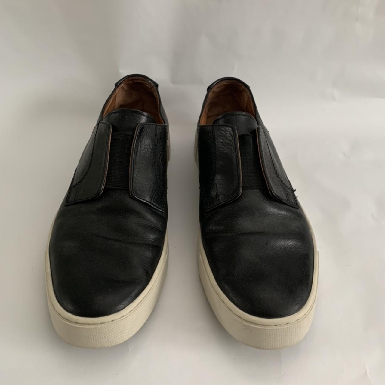 Leather Frye sneakers - Depop