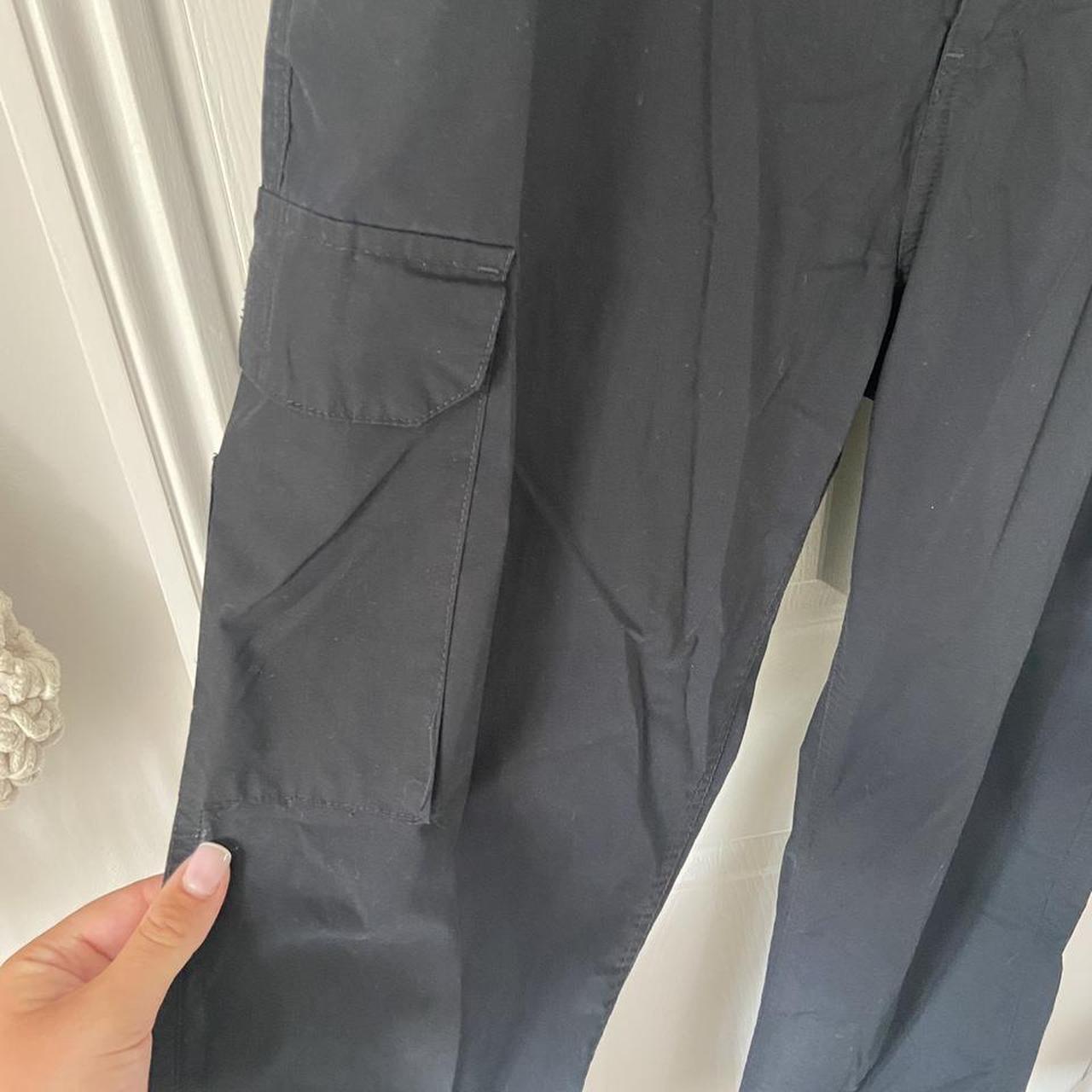 Black cargo pants/trousers - mens (size 38R) but... - Depop