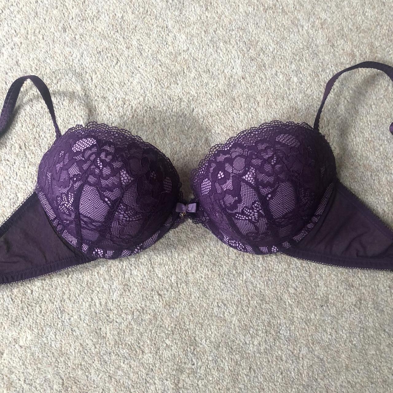 Ann Summers Women's Purple Bra | Depop