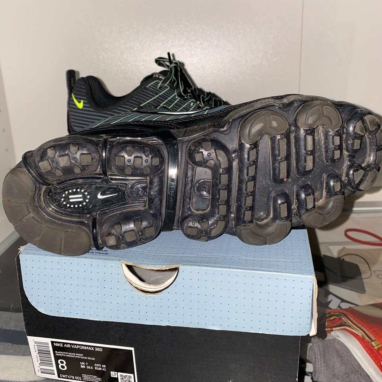 Nike Mens Nike Air Vapourmax Black/Green