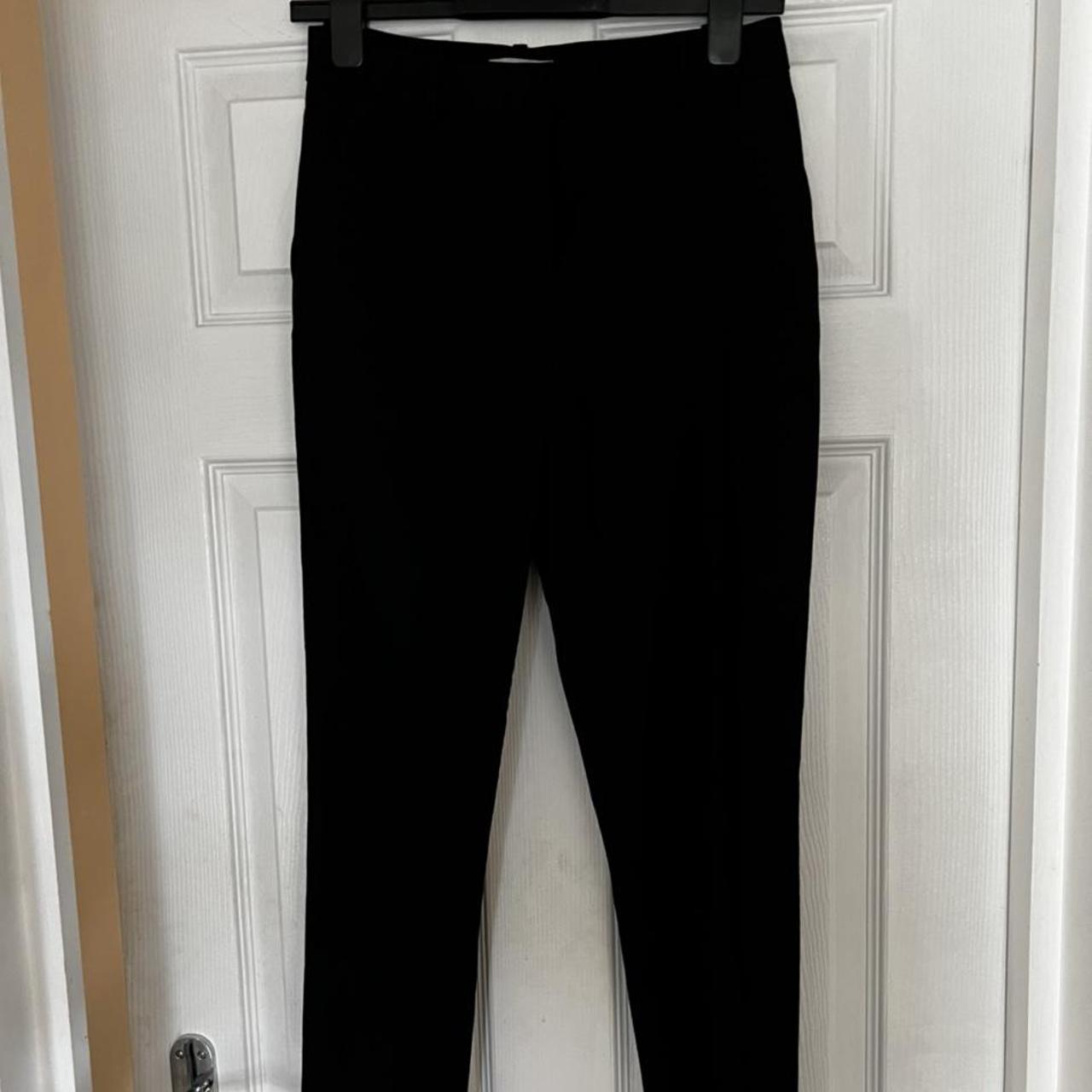 Smart black trousers. Slim fit. Perfect for everyday... - Depop