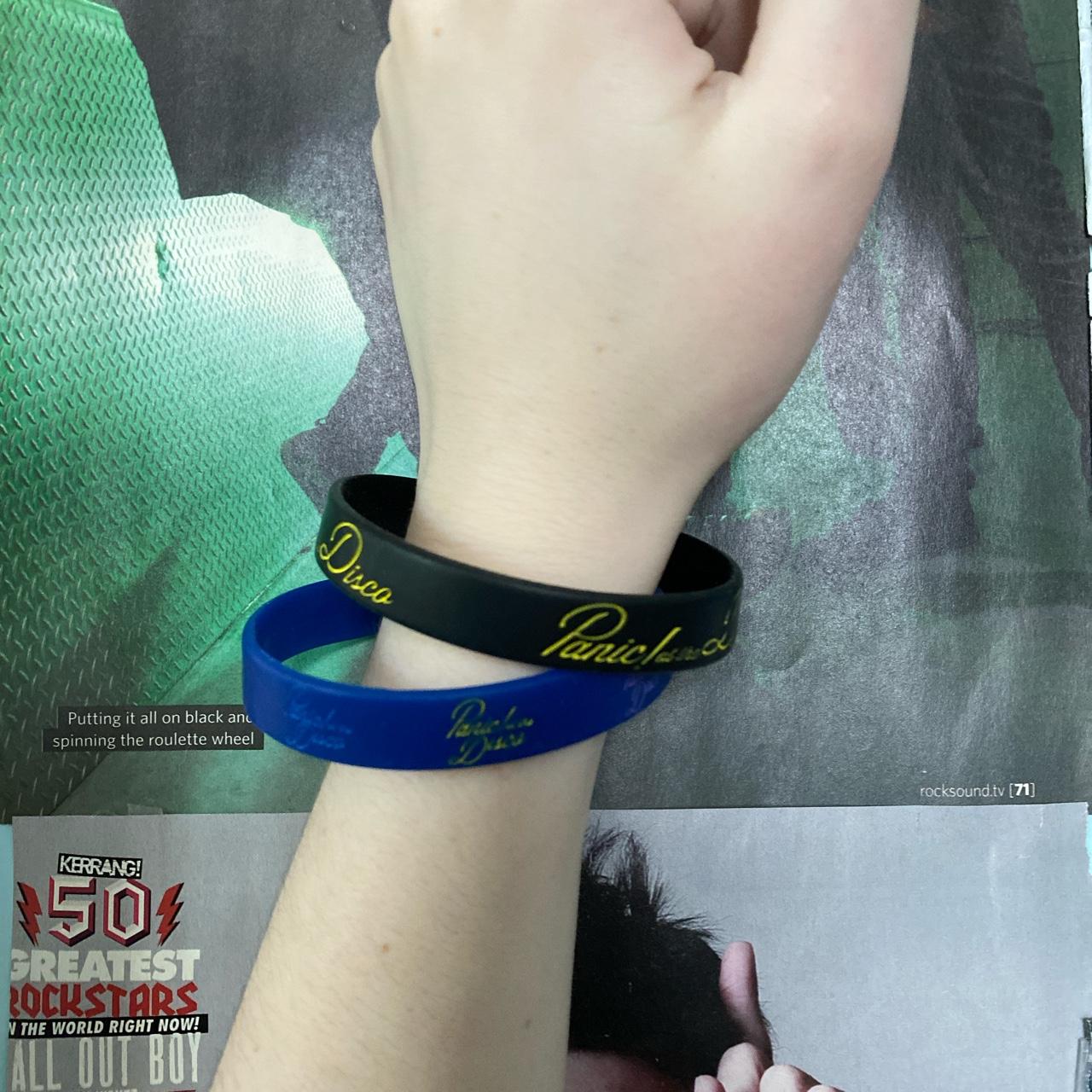 Emo Wristbands!!! I’m selling my MASSIVE wristband... Depop