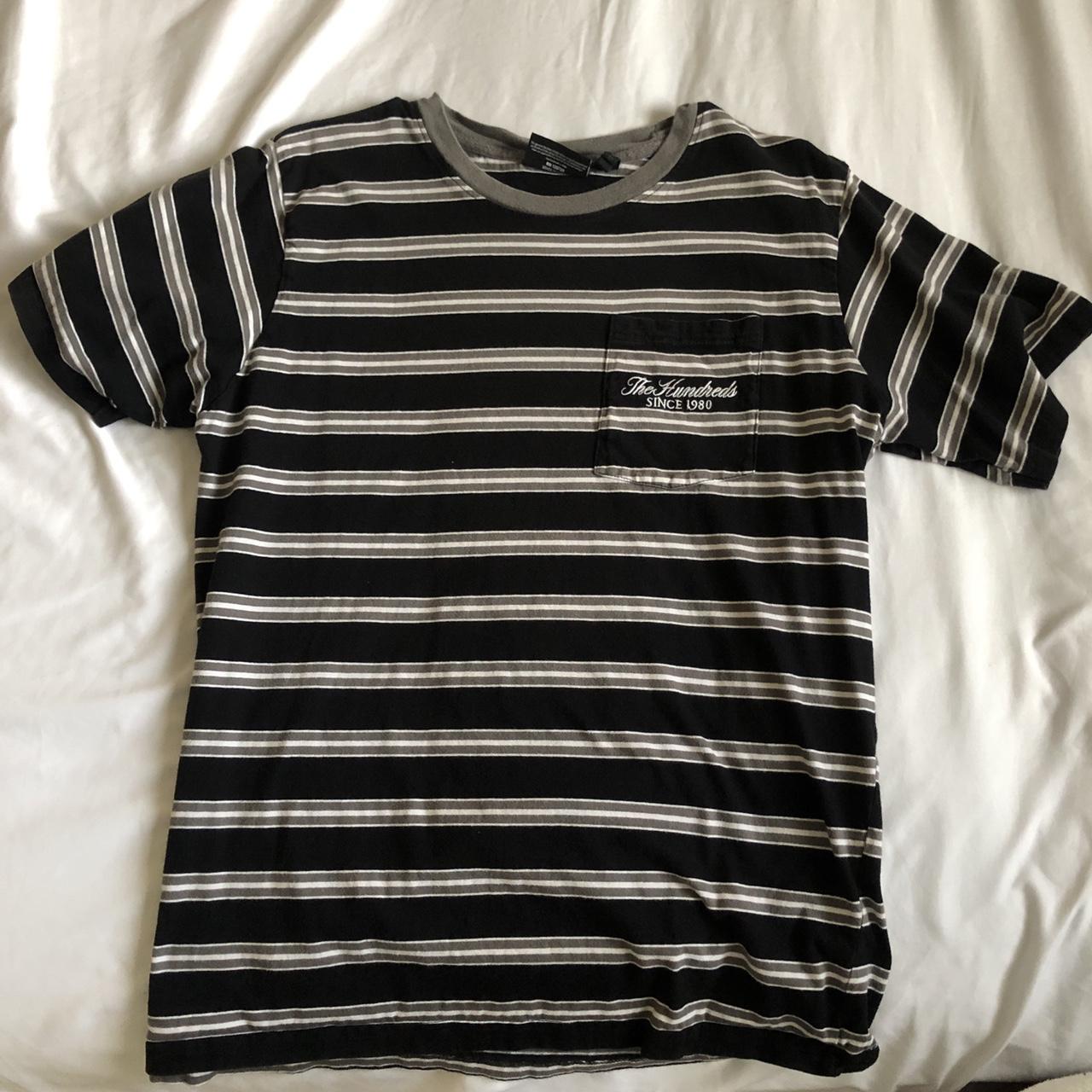 The Hundreds Striped T-Shirt, Great Condition,