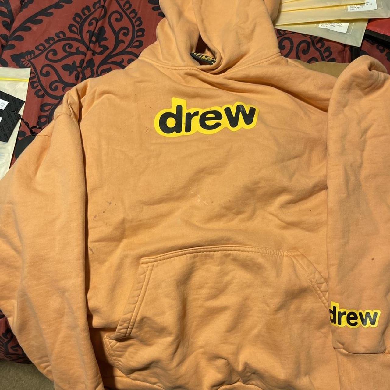 Drew house secret hoodie in camel color. All sales... - Depop