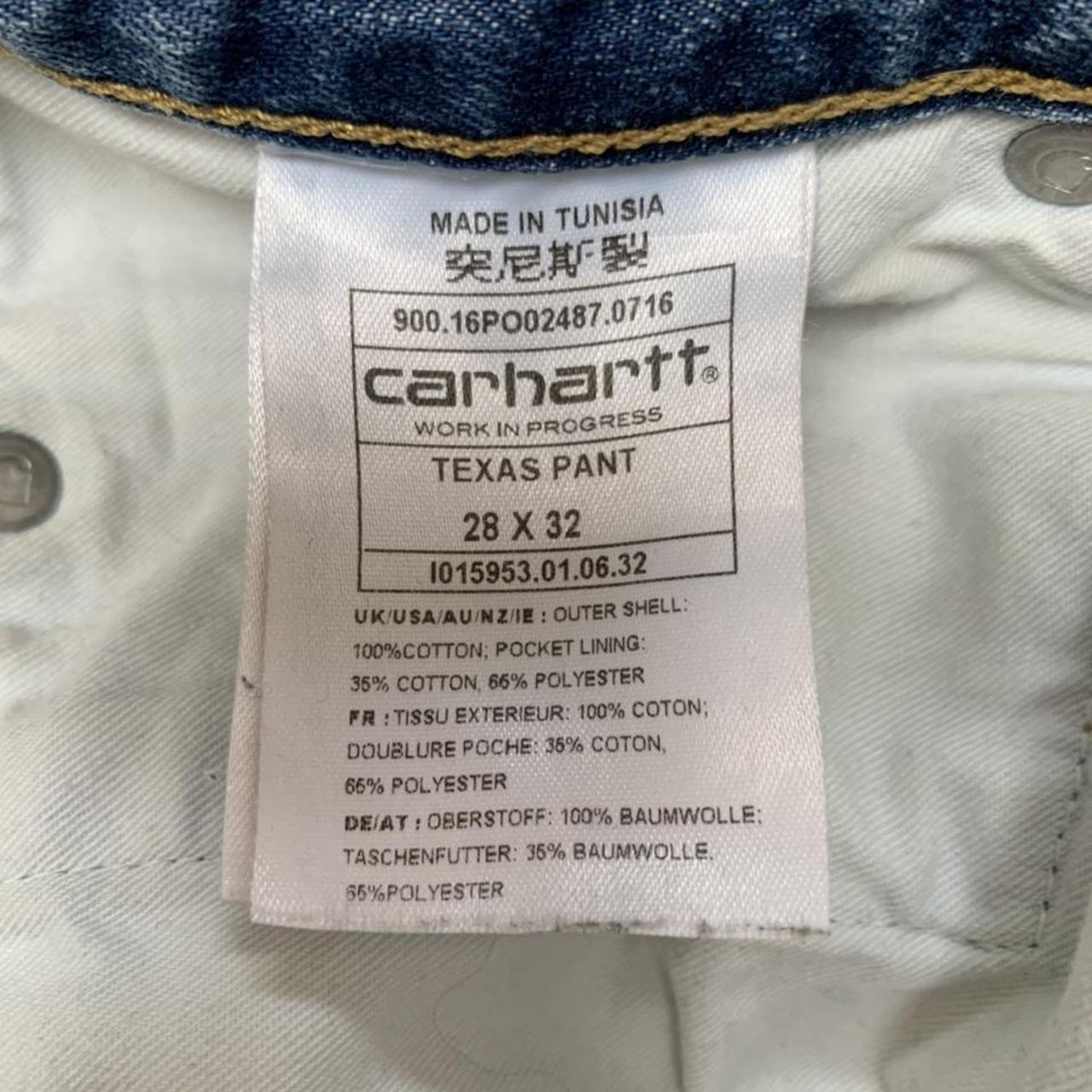 Carharrt Jeans “Texas Pant” Frayed hem Size: 28 x... - Depop