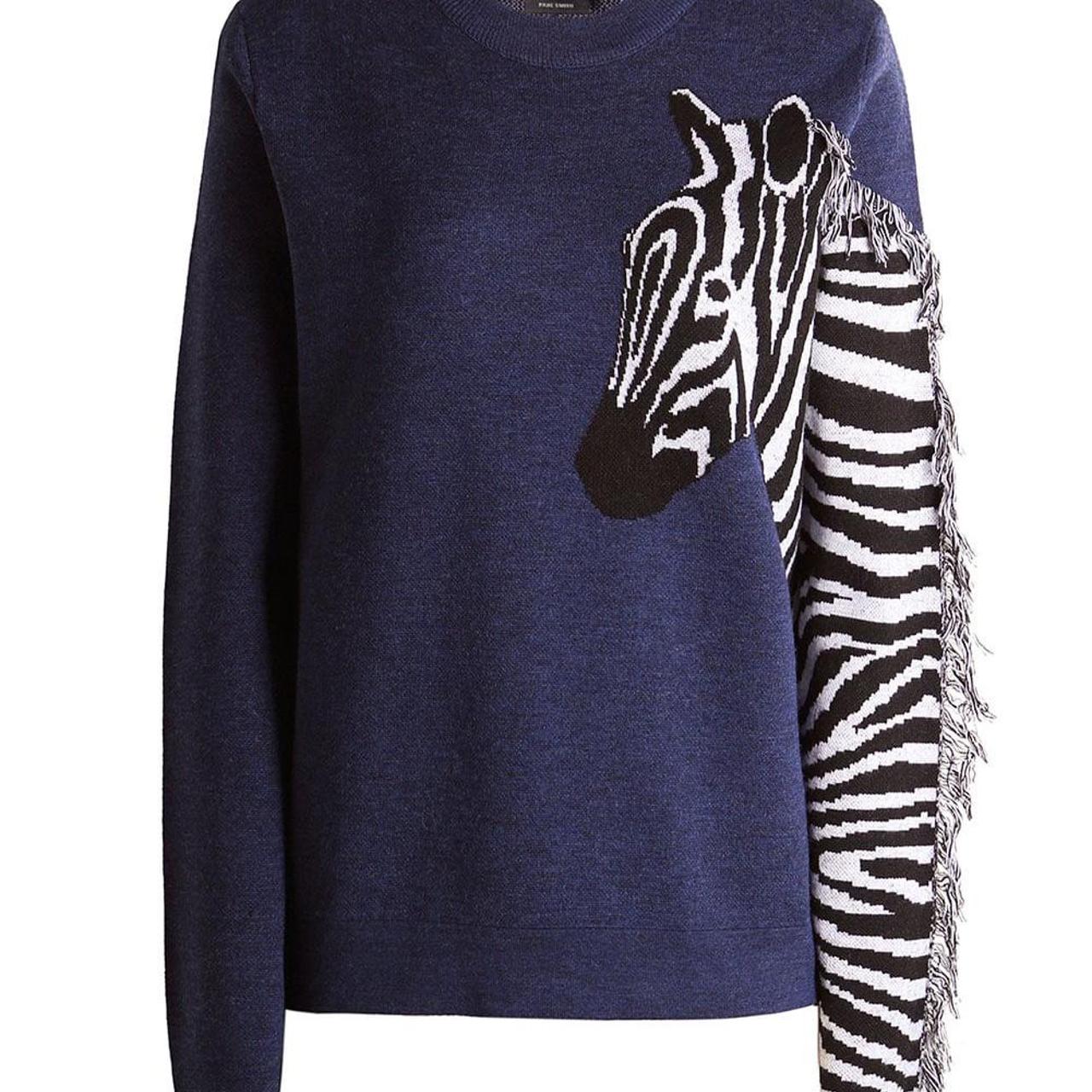 paul smith zebra sweater