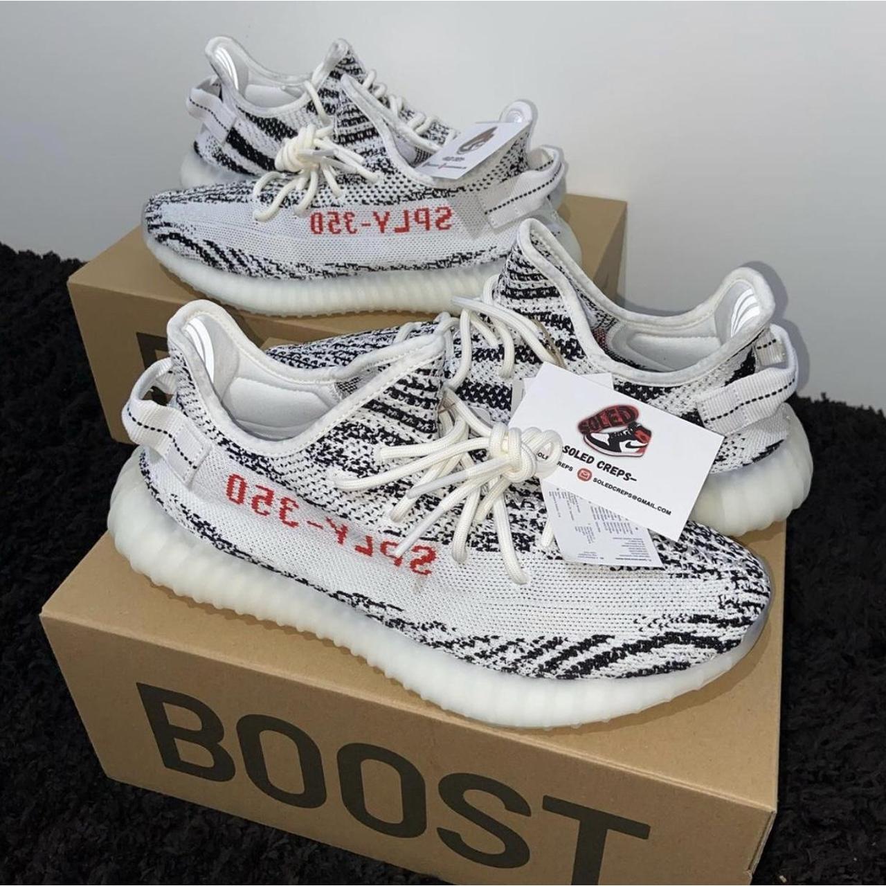 yeezy zebra size 8.5
