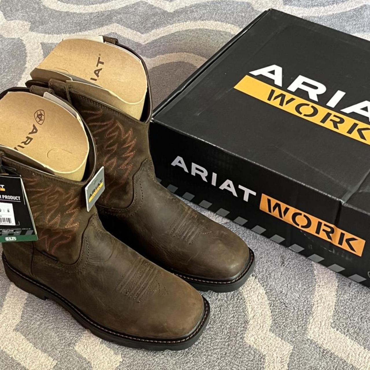 ARIAT WORK BOOTS Groundbreaker H2O Waterproof Work... Depop