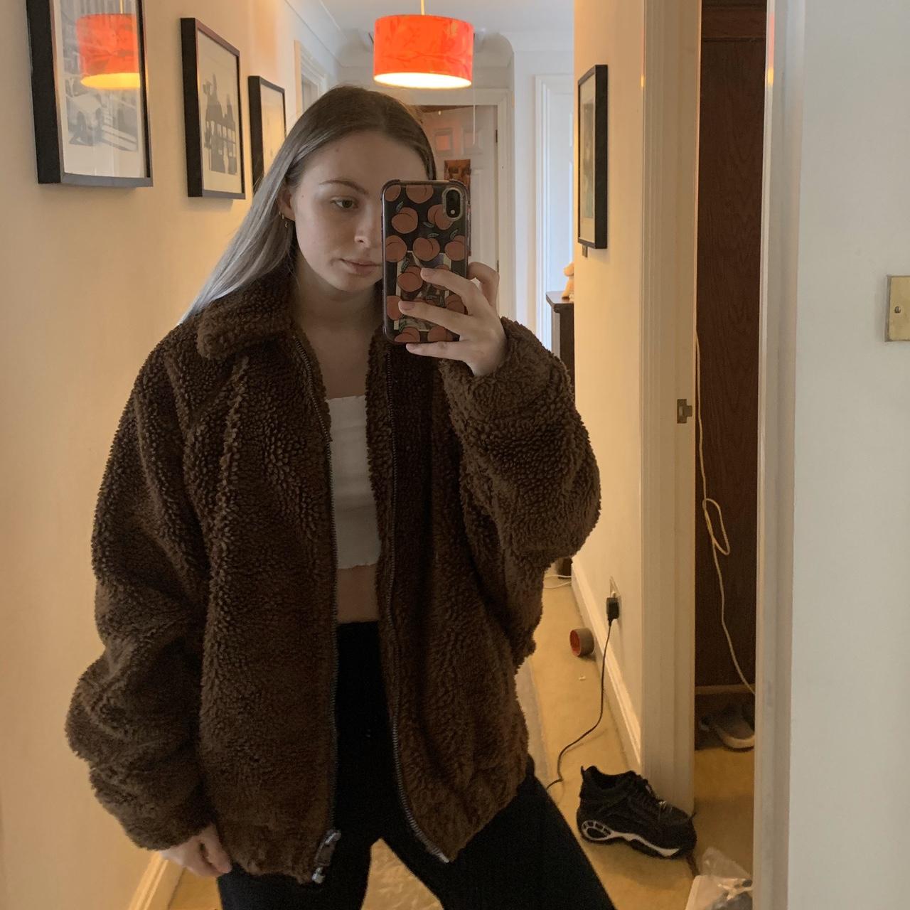 Urban outfitters shop teddy bear coat