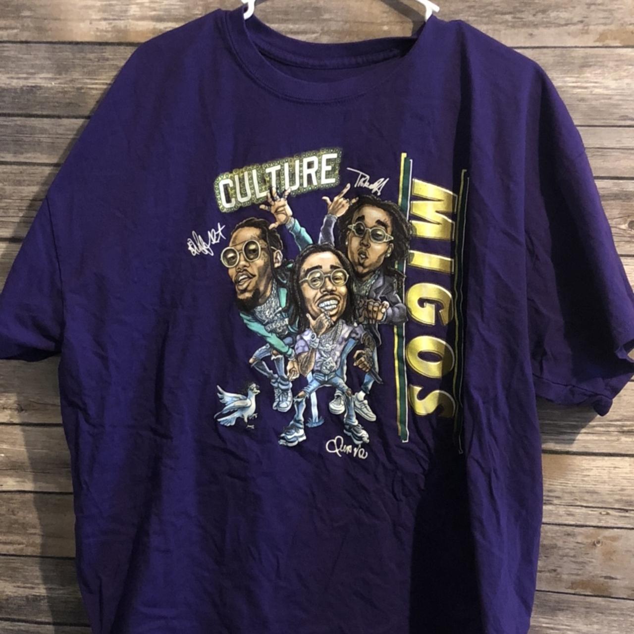 Migos culture shirt 2xl🔥 Condition 9/10 Dm us !! - Depop