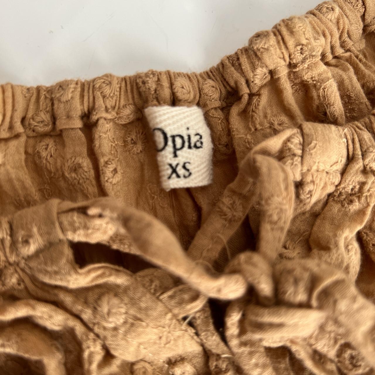 Opia Byron Bay Off shoulder crop top Depop