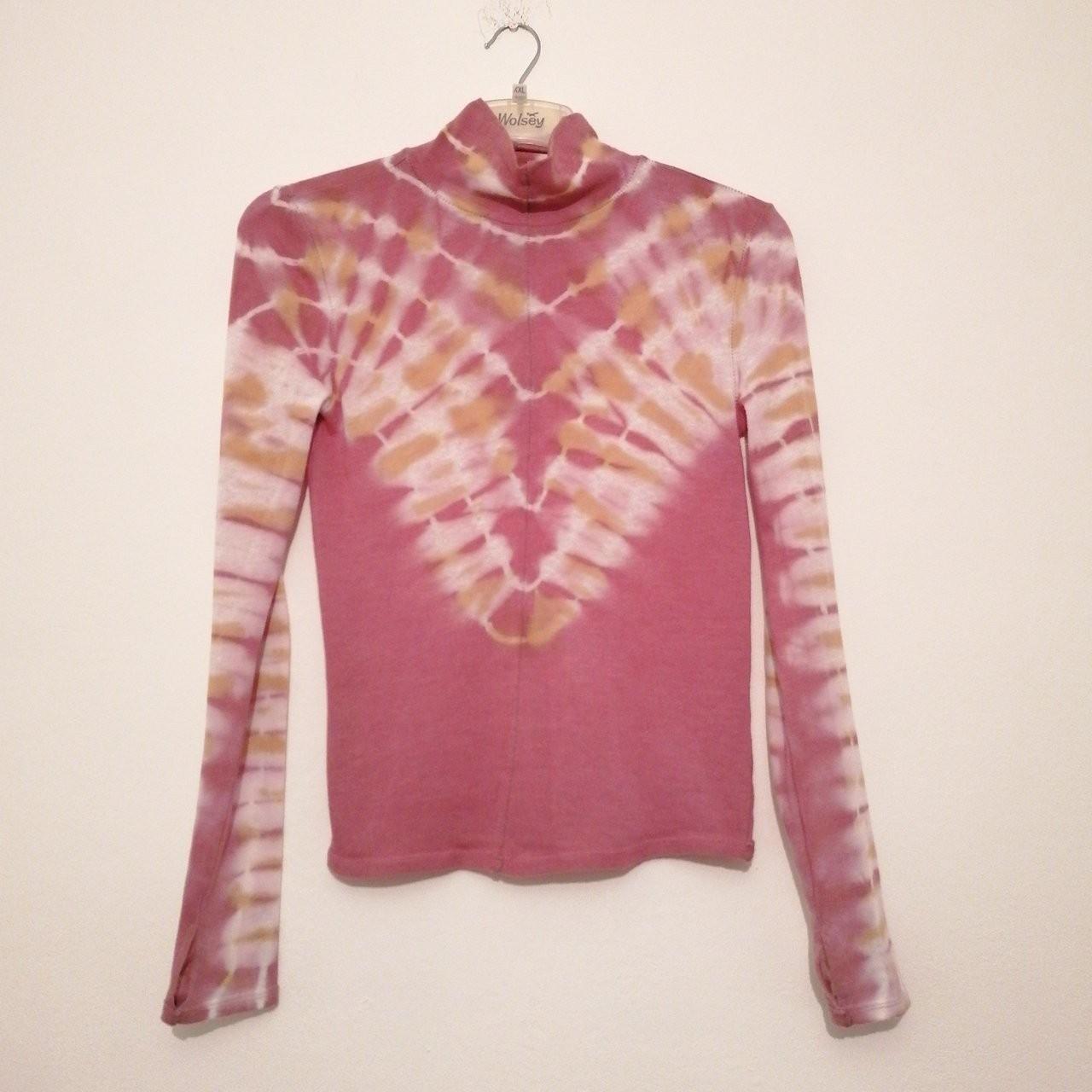 Free people 2024 tie dye turtleneck