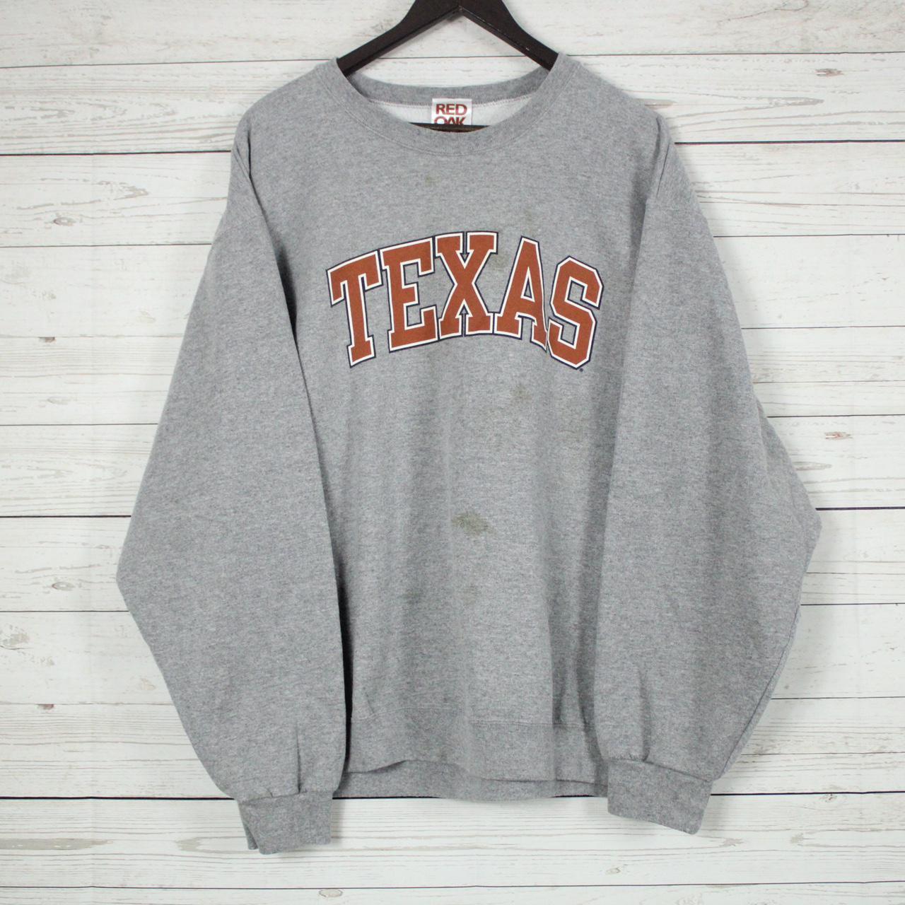 Vintage University Of Texas Crewneck In good... - Depop